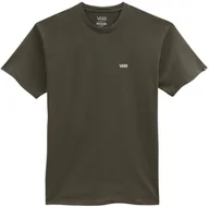Koszulki męskie - t-shirt męski VANS LEFT CHEST LOGO TEE Grape Leaf - miniaturka - grafika 1