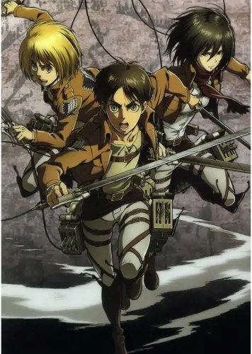 Plakat Anime Attack on Titan aot_054 A2 (custom)