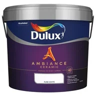 Farby wewnętrzne - Farba Dulux Ambiance Ceramic pure white 9l - miniaturka - grafika 1