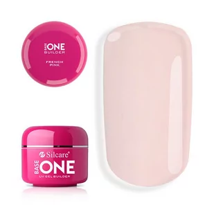 SILCARE Gel Base On żel budujący Pink 15g - Żele do paznokci - miniaturka - grafika 1