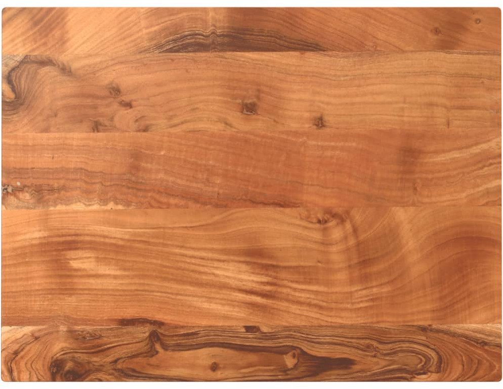 Blat stołu, 90x60x3,8 cm, prostokątny, lite drewno akacjowe