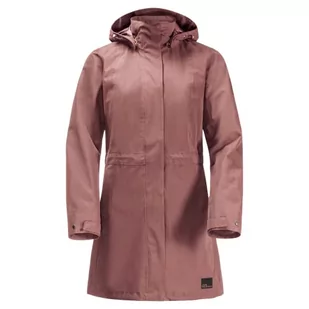 Jack Wolfskin Ottawa Płaszcz Kurtka, Afterglow, S Kobiety - Płaszcze damskie - miniaturka - grafika 1
