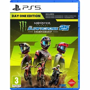 PS5 Monster Energy Supercross 25 Day One Edition - Gry PlayStation 5 - miniaturka - grafika 1