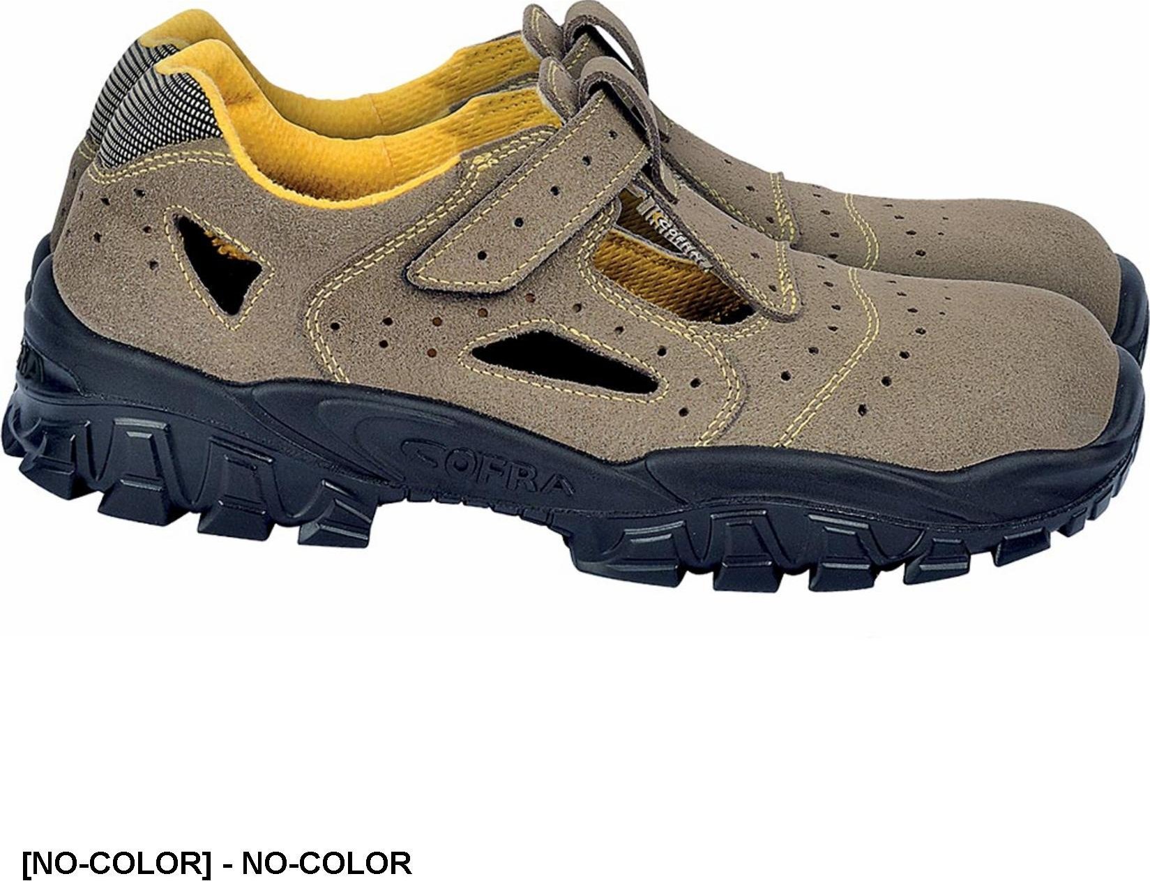 Cofra BRC-BRENTA S1P SRC - zamszowe sandały ochronne, stalowy nosek 38