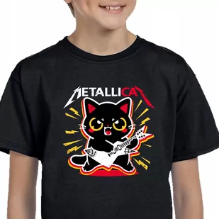 152 KOSZULKA METALLICAT MUZYCZNA 3208 CZARNA - Moda i Uroda OUTLET - miniaturka - grafika 1