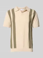 Koszulki męskie - Koszulka polo z dekoltem w serek model ‘MATTIS’ - miniaturka - grafika 1