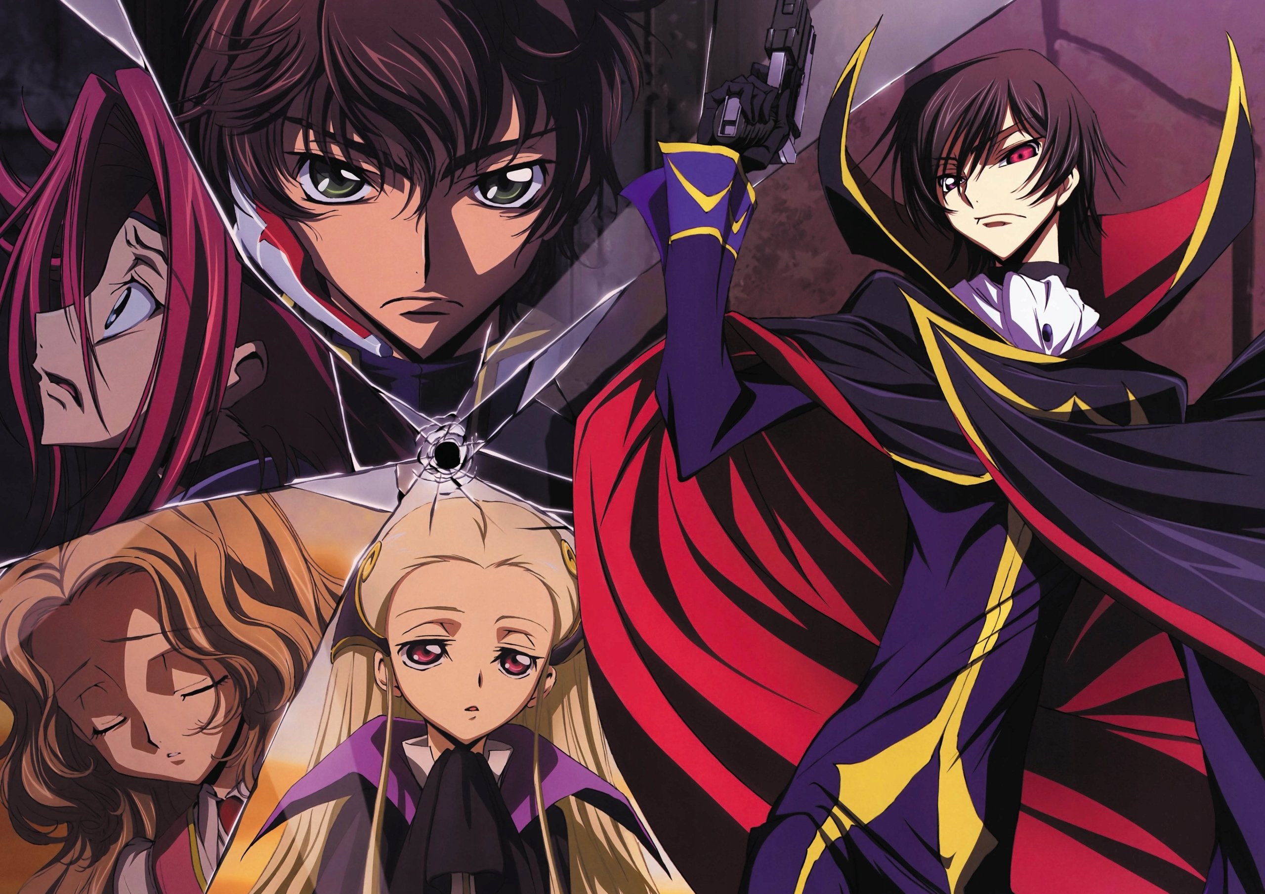 Plakat A1 anime manga Code Geass