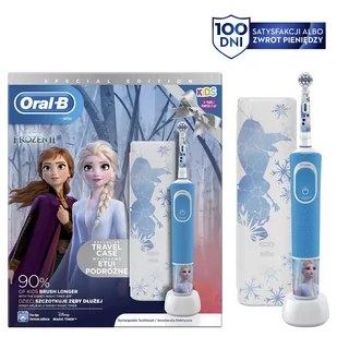 Braun Oral-B D100 Kids Frozen II - Szczoteczki do zębów dla dzieci - miniaturka - grafika 2