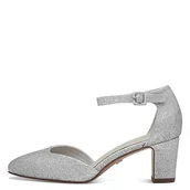 Czółenka - Tamaris Damskie czółenka 1-1-24432-41, Silver Glam, 41 EU, Silver Glam, 41 EU - miniaturka - grafika 1