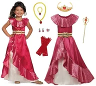 Stroje karnawałowe - Strój Sukienka Przebranie Elena Z Avaloru Zestaw 152/158 - miniaturka - grafika 1