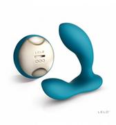 Masażery prostaty - Lelo Masażer prostaty - Hugo Prostate Massager Ocean Blue Niebieski - miniaturka - grafika 1