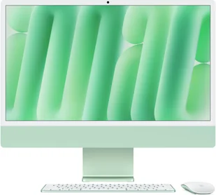 iMac 24" 4.5K Retina, Apple M4 10C CPU, 10C GPU/16GB/256GB SSD/Green/RUS - Zestawy komputerowe - miniaturka - grafika 1