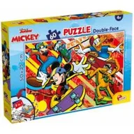 Puzzle - Lisciani Giochi 86535 Disney DF Plus 60 Mickey Mouse puzzle dla dzieci, wielokolorowe 86535 - miniaturka - grafika 1