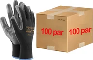 Rękawice robocze - Ogrifox Rękawice robocze / Czarne / OX-NITRICAR_BS - 100 Par 10 - XL - miniaturka - grafika 1