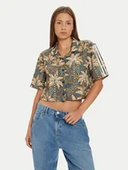 Koszule damskie - adidas Koszula FARM Rio IW5184 Kolorowy Loose Fit - miniaturka - grafika 1