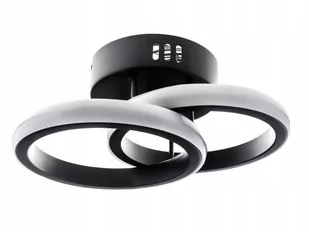Fiona lampa sufitowa 2xLED/18W czarna - Lampy sufitowe - miniaturka - grafika 1
