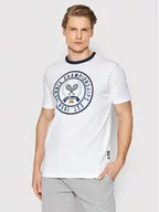 Koszulki męskie - Ellesse T-Shirt Segna SHM14229 Biały Regular Fit - miniaturka - grafika 1