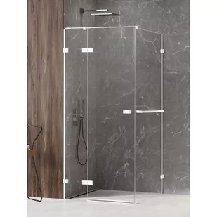 New Trendy EXK-2779 KABINA AVEXA WHITE PROSTOKĄTNA L 110x70x200 CZYSTE 6mm ACTIVE SHIELD - Kabiny prysznicowe - miniaturka - grafika 2