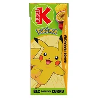Soki i napoje niegazowane - Kubuś Pokémon Napój smak mango marakuja 200 ml - miniaturka - grafika 1