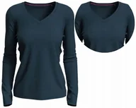 Koszulki i topy damskie - Koszulka Damska Długi Rękaw BAWEŁNA JAKOŚĆ STEDMAN 9720 NIEBIESKA M - miniaturka - grafika 1