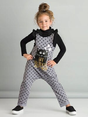 Deno Kids Kombinezon Dziecięcy Groszki 128 Adl