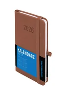 Kalendarze - Kalendarz 2026 Memofix B6 Tdw mocha mousse - kalendarz - miniaturka - grafika 1