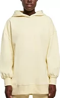 Bluzy damskie - Urban Classics Damska bluza z kapturem Big Oversized Hoody Sweatshirt, Softtyellow, XS, Softyellow, XS - miniaturka - grafika 1