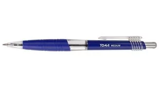 TOMA Długopis Medium aut. 1,0mm nieb. (24szt) - Długopisy - miniaturka - grafika 1