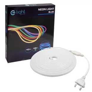 Eko-Light NEON FLEX LED NIEBIESKI 5M 230V - Lampy ogrodowe - miniaturka - grafika 1
