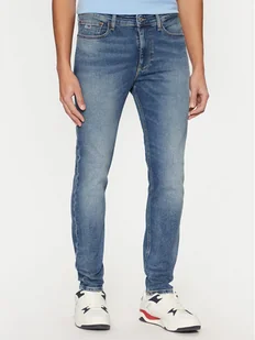 Tommy Jeans Jeansy Simon DM0DM20548 Niebieski Skinny Fit - Spodnie męskie - miniaturka - grafika 1
