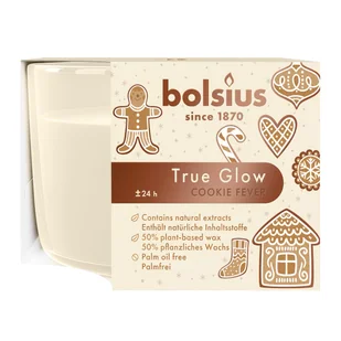 Świeca zapachowa w szkle True Glow Cookie Fever Bolsius - Świece - miniaturka - grafika 1