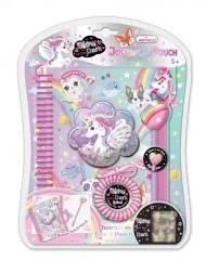 Notatnik na spirali w saszetce Jednorożec - Szkolne artykuły papiernicze - miniaturka - grafika 1