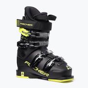 Buty narciarskie - Fischer Buty narciarskie zjazdowe dziecięce RC4 60 JR czarne U19118 - miniaturka - grafika 1