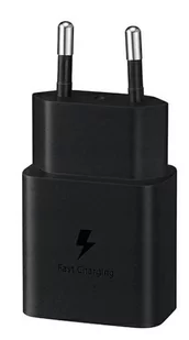 Samsung Ładowarka sieciowa USB-C 15W + USB-C kabel EP-T1510XBEGEU) Czarna - Ładowarki do telefonów - miniaturka - grafika 2