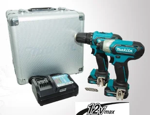 MAKITA Zstaw Combo wkrętarka DF333D + zakrętak udarowy TD110D - Zestawy elektronarzędzi - miniaturka - grafika 3