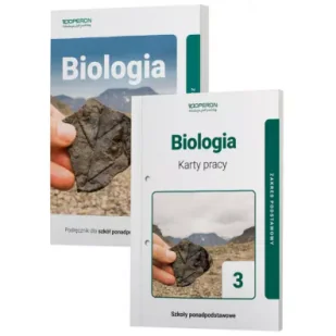 Biologia 3. Podręcznik i karty pracy. Szkoły ponadpodstawowe. Zakres podstawowy - Podręczniki do technikum - miniaturka - grafika 1