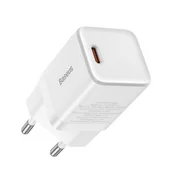Ładowarki do telefonów - Baseus Ładowarka sieciowa GaN3 USB-C 30W biała CCGN010102 - miniaturka - grafika 1