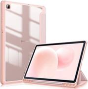 Etui do tabletów - Etui GALAXY TAB S6 LITE 10.4 2020 / 2022 Tech-Protect Smartcase Hybrid różowe - miniaturka - grafika 1