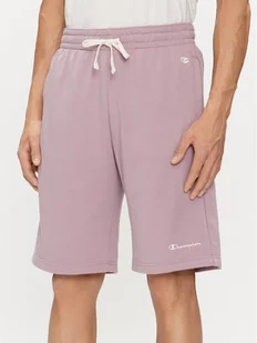 Champion Szorty sportowe E20002 Fioletowy Regular Fit - Spodenki męskie - miniaturka - grafika 1