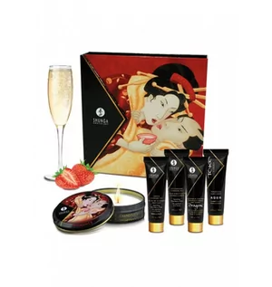 Biżuteria erotyczna - Shunga Shunga Geisha Zestaw, strawberry wine - grafika 1