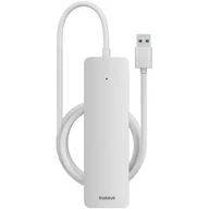 Huby USB - Hub BASEUS UltraJoy Series Lite 2 m Biały B0005280B211-04 - miniaturka - grafika 1