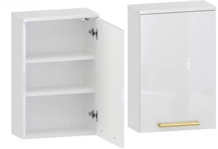 Szafka Łazienkowa Athos 45 D P - Uchwyt Złoty - Szafki łazienkowe - miniaturka - grafika 1