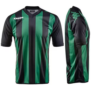 Kappa Koszulka męska Kappa4soccer Vignes, czarno-zielony, S - Koszulki męskie - miniaturka - grafika 1