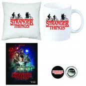 Gadżety dla niej i dla niego - Zestaw Plakat + PODUSZKA + KUBEK STRANGER THINGS - miniaturka - grafika 1