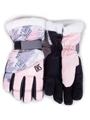 Rękawiczki - Rękawiczki Narciarskie Damskie Ski Z Futerkiem 18 Cm - miniaturka - grafika 1