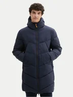 Kurtki męskie - Tom Tailor Denim Kurtka zimowa 1041777 Granatowy Regular Fit - miniaturka - grafika 1