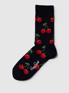 Skarpety ze wzorem na całej powierzchni model ‘CHERRY’ - Skarpetki damskie - miniaturka - grafika 1