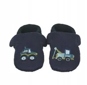 Buciki dla niemowląt - Sterntaler Buty Dla Niemowląt Granatowe Materiałowe 15-16 Jnd - miniaturka - grafika 1