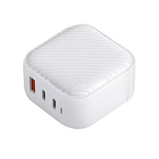 Uniq Ład. siec. Verge Pro 66W Gan Usb-c biały - Ładowarki do telefonów - miniaturka - grafika 1