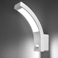 Lampy ogrodowe - Diron kinkiet elewacyjny z czujnikiem ruchu LED 10W 4000K biały - miniaturka - grafika 1